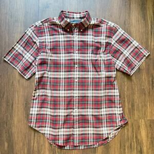 Ralph Lauren Plaid Classic Fit Short Sleeve Button Down Shirt XL